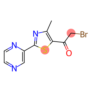 5-(Bromoacetyl)-4-methyl-2-pyrazin-2-yl-1,3-thiazole