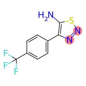 4-4-(三氟甲基)苯基-1,2,3-噻二唑-5-胺