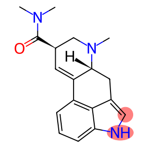 Ergoline-8-carboxamide, 9,10-didehydro-N,N,6-trimethyl-, (8β)-