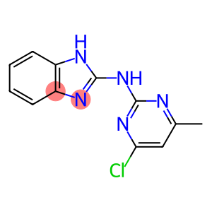 1H-Benzimidazol-2-amine, N-(4-chloro-6-methyl-2-pyrimidinyl)-