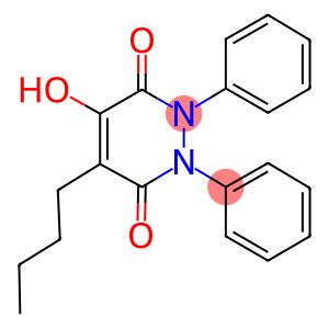 4-Butyl-1,2-dihydro-5-hydroxy-1,2-diphenyl-3,6-pyridazinedione