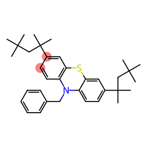 10-benzyl-3,7-bis(2,4,4-trimethylpentan-2-yl)phenothiazine