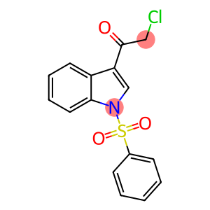 1-Phenylsulfonyl-3-chloroacetylindole