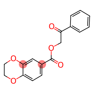 2-oxo-2-phenylethyl 2,3-dihydro-1,4-benzodioxine-6-carboxylate