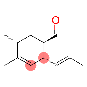 (1alpha,2beta,5beta)-4,5-dimethyl-2-(2-methylpropen-1-yl)cyclohex-3-ene-1-carbaldehyde