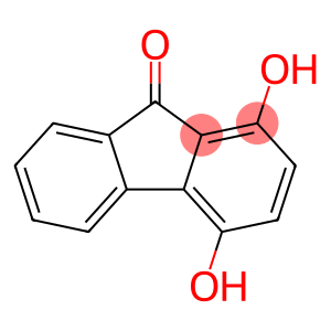 9H-Fluoren-9-one, 1,4-dihydroxy-