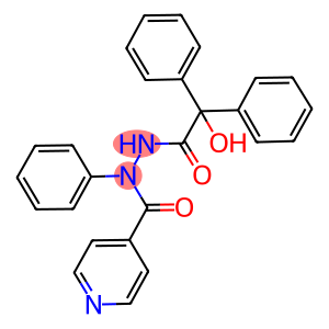 2-hydroxy-N'-isonicotinoyl-N',2,2-triphenylacetohydrazide