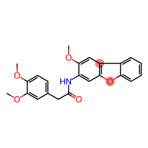 2-(3,4-dimethoxyphenyl)-N-(2-methoxydibenzo[b,d]furan-3-yl)acetamide