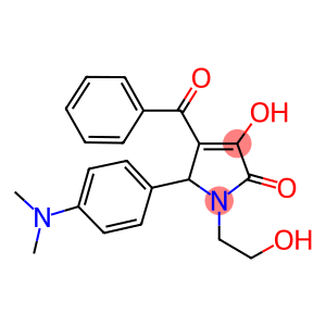 4-benzoyl-5-[4-(dimethylamino)phenyl]-3-hydroxy-1-(2-hydroxyethyl)-1,5-dihydro-2H-pyrrol-2-one