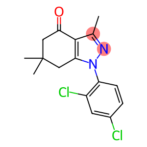 1-(2,4-DICHLOROPHENYL)-3,6,6-TRIMETHYL-1,5,6,7-TETRAHYDRO-4H-INDAZOL-4-ONE