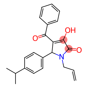 1-allyl-4-benzoyl-3-hydroxy-5-(4-isopropylphenyl)-1,5-dihydro-2H-pyrrol-2-one