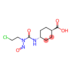 4β-[3-(2-Chloroethyl)-3-nitrosoureido]-1α-cyclohexanecarboxylic acid