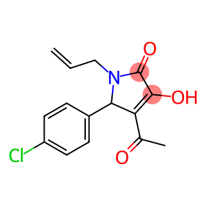 4-acetyl-1-allyl-5-(4-chlorophenyl)-3-hydroxy-1,5-dihydro-2H-pyrrol-2-one