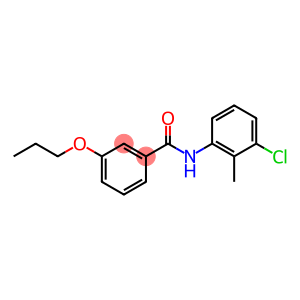 N-(3-chloro-2-methylphenyl)-3-propoxybenzamide