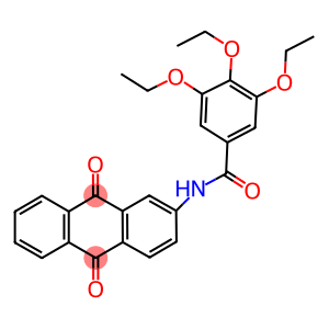 N-(9,10-dioxo-9,10-dihydroanthracen-2-yl)-3,4,5-triethoxybenzamide