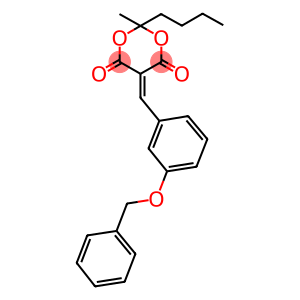 5-[3-(benzyloxy)benzylidene]-2-butyl-2-methyl-1,3-dioxane-4,6-dione