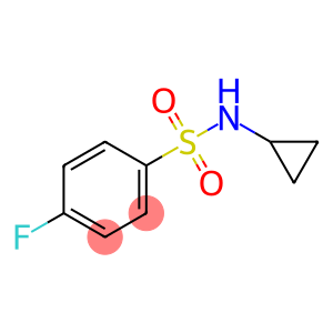 N-cyclopropyl-4-fluorobenzenesulfonamide