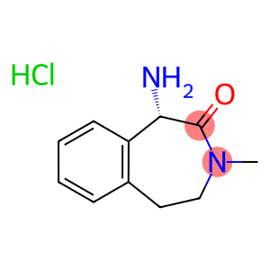 2H-3-Benzazepin-2-one, 1-amino-1,3,4,5-tetrahydro-3-methyl-, hydrochloride (1:1), (1S)-