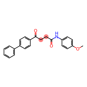 4-[1,1'-biphenyl]-4-yl-N-(4-methoxyphenyl)-4-oxobutanamide