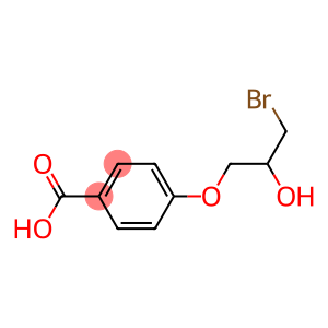 4-(3-BroMo-2-hydroxypropoxy)benzoic acid