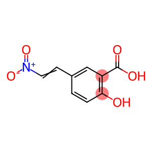 Benzoic acid, 2-hydroxy-5-(2-nitroethenyl)-