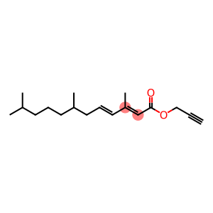 (e,e)-3,7,11-trimethyl-2,4-dodecadienoicacid2-propynylester