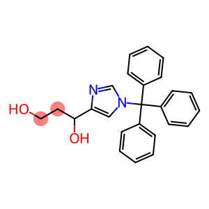 1-(1-三苯甲基-1H-咪唑基-4-基)丙烷-1,3-二醇