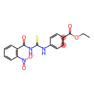 ethyl 4-({[(2-nitrobenzoyl)amino]carbonothioyl}amino)benzoate