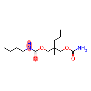 [2-(carbamoyloxymethyl)-2-methylpentyl] N-butylcarbamate