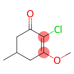 2-Cyclohexen-1-one,  2-chloro-3-methoxy-5-methyl-