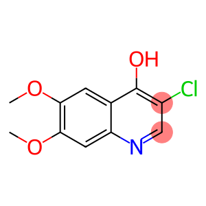 4-Quinolinol,  3-chloro-6,7-dimethoxy-