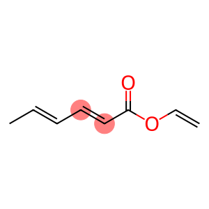 2,4-Hexadienoic acid, ethenyl ester, (2E,4E)-