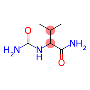 Butanamide,  2-[(aminocarbonyl)amino]-3-methyl-