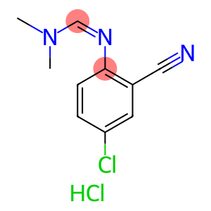 N'-(4-chloro-2-cyanophenyl)-N,N-dimethylformamidine monohydrochloride