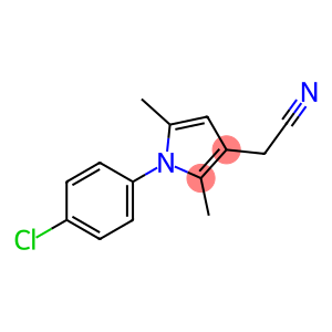 1-(4-CHLOROPHENYL)-2,5-DIMETHYL-1H-PYRROL-3-YL]ACETONITRILE