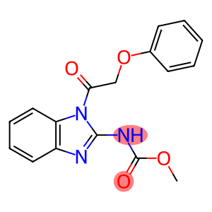 Carbamic acid, [1-(phenoxyacetyl)-1H-benzimidazol-2-yl]-, methyl ester (9CI)