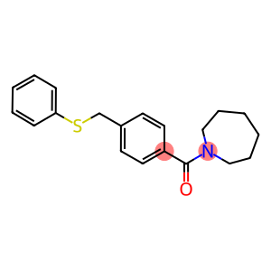 4-(1-azepanylcarbonyl)benzyl phenyl sulfide