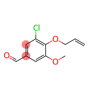 3-CHLORO-5-METHOXY-4-(PROP-2-EN-1-YLOXY)BENZALDEHYDE