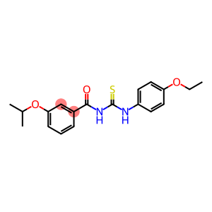 N-(4-ethoxyphenyl)-N'-(3-isopropoxybenzoyl)thiourea