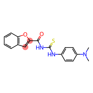 N-(1-benzofuran-2-ylcarbonyl)-N'-[4-(dimethylamino)phenyl]thiourea