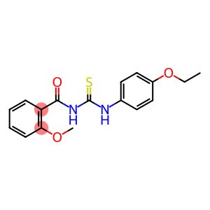 Benzamide, N-[[(4-ethoxyphenyl)amino]thioxomethyl]-2-methoxy-