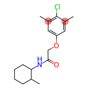 2-(4-chloro-3,5-dimethylphenoxy)-N-(2-methylcyclohexyl)acetamide