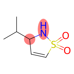 Isothiazole, 2,3-dihydro-3-(1-methylethyl)-, 1,1-dioxide (9CI)