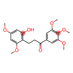 3-(2-hydroxy-4,6-dimethoxyphenyl)-1-(3,4,5-trimethoxyphenyl)-1-propanone