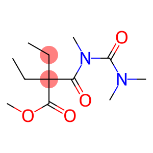 2-[[[(Dimethylamino)carbonyl](methyl)amino]carbonyl]-2-ethylbutanoic acid methyl ester