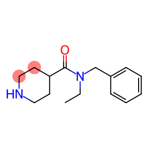 N-benzyl-N-ethylpiperidine-4-carboxamide