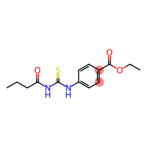 ethyl 4-[(butanoylcarbamothioyl)amino]benzoate