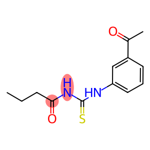 N-(3-acetylphenyl)-N'-butyrylthiourea