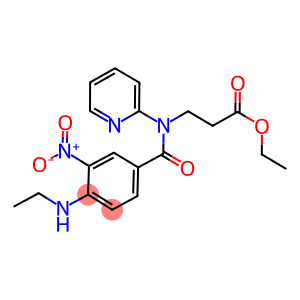 3-(4-(甲基氨基)-3-硝基-N-(吡啶-2-基)苯甲酰氨基)丙酸乙酯