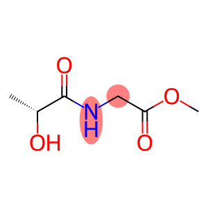 Glycine, N-[(2R)-2-hydroxy-1-oxopropyl]-, methyl ester (9CI)